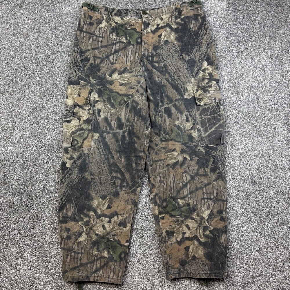 Scent Lok Camo Cargo Pants Mens L Brown Mossy Oak Break Up Hunting Utility Deer - Picture 1 of 7